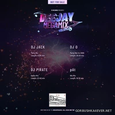 [13th Records] DJ Megamix vol 3 [2021] Mixed by DJ Jack, DJ O, DJ Pirate & pAt